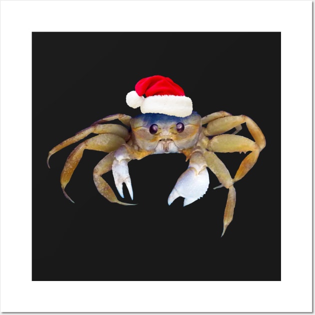 Crabby Christmas Wall Art by Astrablink7